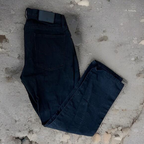 Taylor Stitch Selvedge Jeans 30 Black Democratic Straight Selvedge Japan - Picture 1 of 9